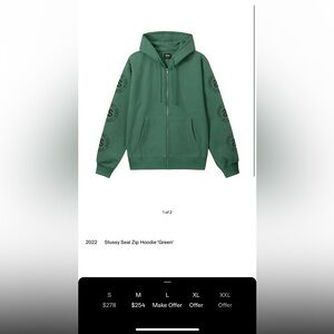 STUSSY SEAL ZIP 2022 collection